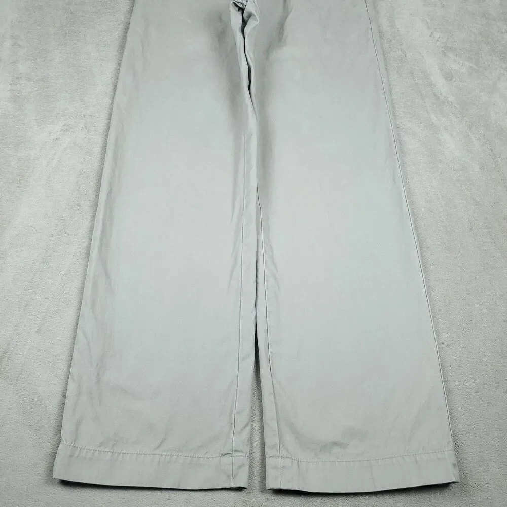 Banana Republic Dawson Pants Men's 33x34 Beige Relaxed Fit 100% Cotton - Picture 14 of 14